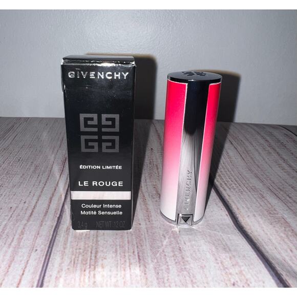 Givenchy Le Rouge Limited Edition Matte LipStick # 332 Fearless .12oz New In Box - Picture 2 of 4
